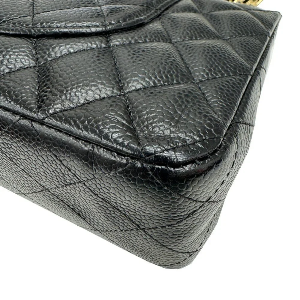 CHANEL Authentic Black Caviar Leather Wallet - Picture 8 of 13